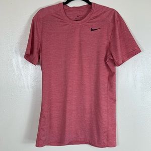 Nike dri-fit short sleeve salmon colored shirt